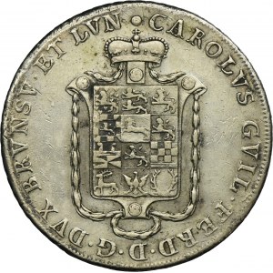 Germany, Duchy of Braunschweig-Wolfenbüttel, Karl Wilhelm Ferdinand, Thaler Braunschweig 1795 MC