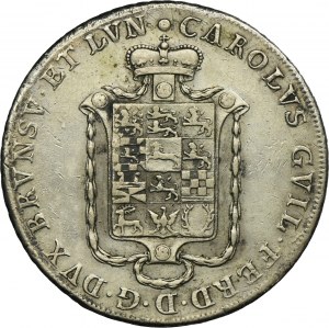 Germany, Duchy of Braunschweig-Wolfenbüttel, Karl Wilhelm Ferdinand, Thaler Braunschweig 1795 MC