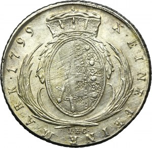 Germany, Electorate of Saxony, Friedrich August III, Thaler Dresden 1799 IEC