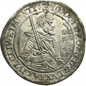 Germany, Electorate of Saxony, Johann Georg I, Thaler Dresden 1624 HI