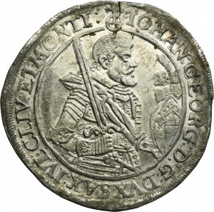 Allemagne, Electorat de Saxe, Jean-Georges Ier, Thaler Dresden 1624 HI