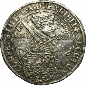 Germany, Electorate of Saxony, Johann Georg I, Thaler Dresden 1630