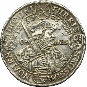 Germany, Electorate of Saxony, Johann Georg I, Thaler Dresden 1630