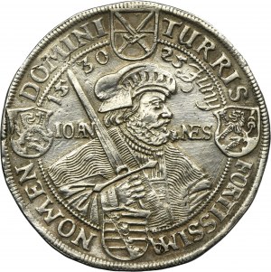 Germany, Electorate of Saxony, Johann Georg I, Thaler Dresden 1630