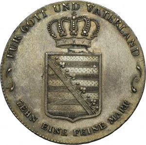 Germany, Duchy of Saxe-Coburg-Saalfeld, Ernst I, Thaler Saalfeld 1817