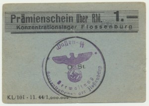 Germany, Flossenburg, 1 Reichsmark (1944)