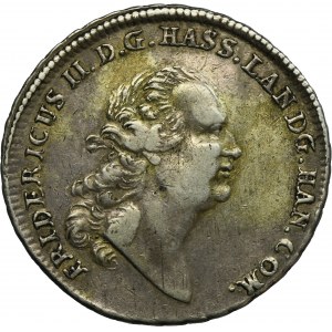 Germany, Landgraviate of Hesse-Kassel, Friedrich II, Thaler Kassel 1778 BR