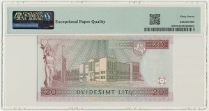 Lithuania, 20 Litu 1997 - PMG 67 EPQ