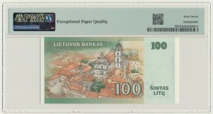Lituanie, 100 litres 2000 - AA - PMG 676 EPQ