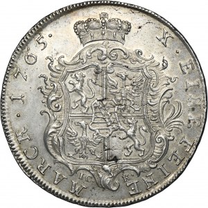 Germany, Duchy of Saxe-Coburg-Saalfeld, Ernst Friedrich, Thaler Saalfeld 1765 ICK