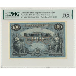 Germany, Munich, 100 Mark 1900 - PMG 58 EPQ
