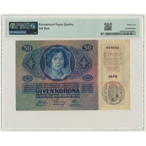 Austria, 50 Kronen 1914 - PMG 65 EPQ