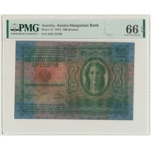 Austria, 100 Kronen 1912 - PMG 66 EPQ