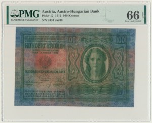 Autriche, 100 couronnes 1912 - PMG 66 EPQ