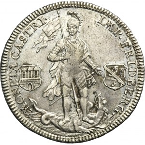 Germany, Burgraviate of Friedberg, Franz Heinrich, 1/2 Thaler Nurnberg 1766