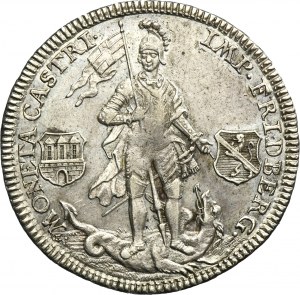 Germany, Burgraviate of Friedberg, Franz Heinrich, 1/2 Thaler Nurnberg 1766