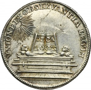 Germany, City of Frankfurt, Karl VII, Ducat in silver 1742