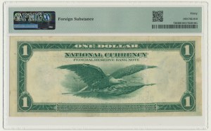 USA, Cleveland, 1 Dollar 1918 - Elliott & Burke & Davis & Fancher - PMG 30