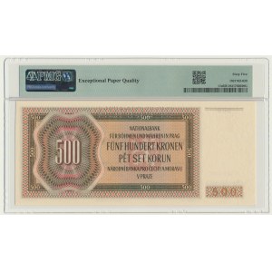 Bohemia and Moravia, 500 Korun 1942 - I issue - SPECIMEN - PMG 65 EPQ