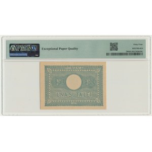 Rumunia, 100 lei 1945 - PMG 64 EPQ