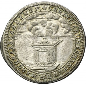 Germany, Margraviate of Brandenburg-Bayreuth, Christian Ernst, 1/12 Thaler 1712 - VERY RARE
