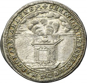 Germany, Margraviate of Brandenburg-Bayreuth, Christian Ernst, 1/12 Thaler 1712 - VERY RARE