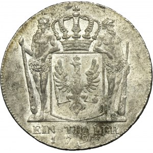 Germany, Kingdom of Prussia, Friedrich Wilhelm II, Thaler Berlin 1795 A