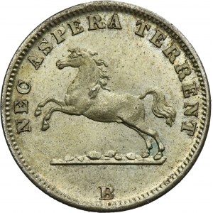 Germany, Kingdom of Hannover, Georg V, 1/24 Thaler Hanover 1856 B - ex. Dr. Max Blaschegg