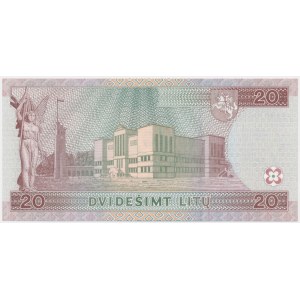 Lithuania, 20 Litu 1997