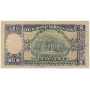 Lithuania, 100 litu 1928