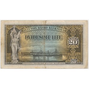 Lithuania, 20 Litu 1930