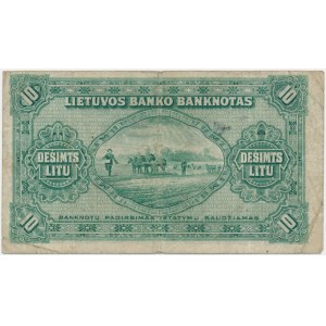 Lithuania, 10 Litu 1927