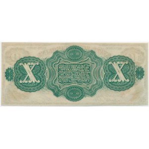 USA, Confederate States America, South Carolina, 10 Dollars 1872