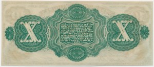 USA, Confederate States America, South Carolina, 10 Dollars 1872