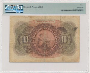 Mozambique, 10 eskudos 1921 - PMG 15 NET