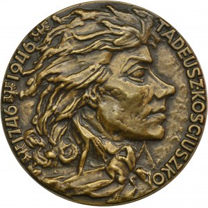 Medal 200th anniversary of Tadeusz Kościuszko's birth 1946 - VERY RARE