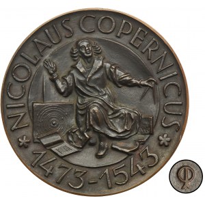 Medal Nicolaus Copernicus 1943 - VERY RARE, ex. Orest Paszkowycz