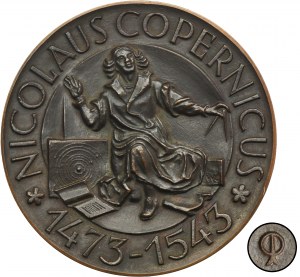 Médaille Nicolaus Copernicus 1943 - TRÈS RARE, ex. Orest Paszkowycz