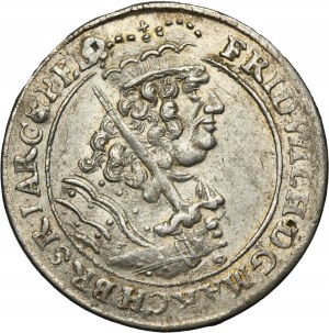 Germany, Brandenburg-Prussia, Friedrich Wilhelm, 1/4 Thaler Königsberg 1682 HS