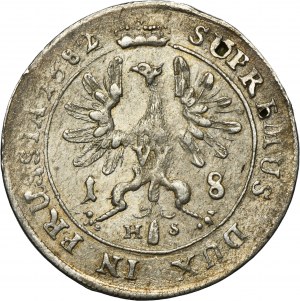 Germany, Brandenburg-Prussia, Friedrich Wilhelm, 1/4 Thaler Königsberg 1682 HS
