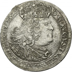 Augustus III of Poland, 6 Groschen Danzig 1760 REOE