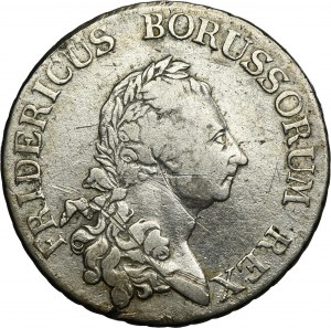 Germany, Kingdom of Prussia, Friedrich II, Thaler Berlin 1786 A