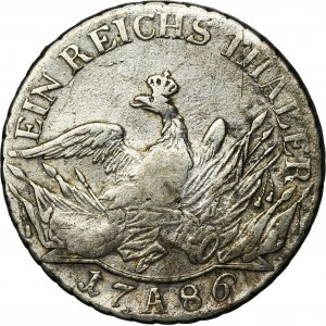 Germany, Kingdom of Prussia, Friedrich II, Thaler Berlin 1786 A