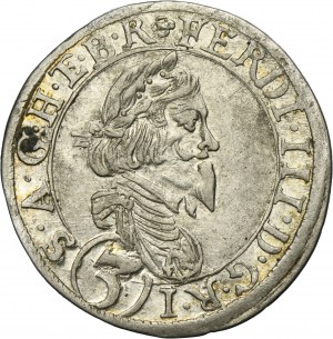 Austria, Ferdinand III, 3 Krajcary Graz 1644