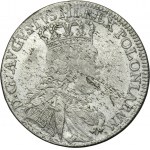 Augustus III of Poland, 6 Groschen Leipzig 1753 - RARE, denomination VI