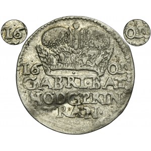 Transylvania, Gabriel Bathory, Groschen Nagybánya 1609 NB - RARE