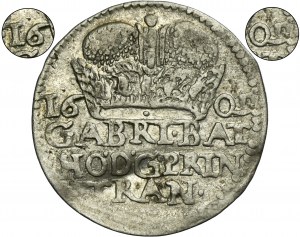 Transylvania, Gabriel Bathory, Groschen Nagybánya 1609 NB - RARE