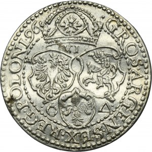Sigismund III Vasa, 6 Groschen Marienburg 1596