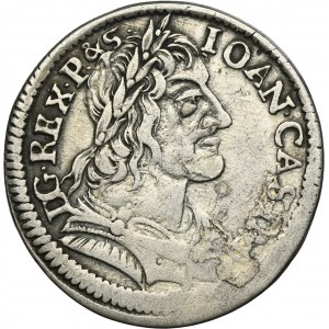 John II Casimie, 1/4 Thaler Fraustadt 1650