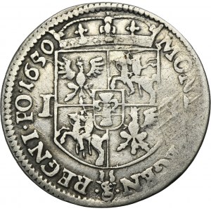 John II Casimie, 1/4 Thaler Fraustadt 1650